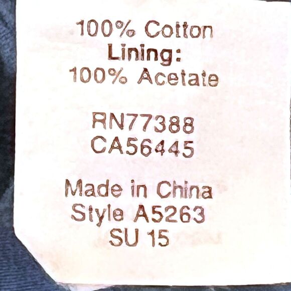 J Crew Factory Blue Dress Adjustable Straps Pockets Size 10 - Picture 8 of 8